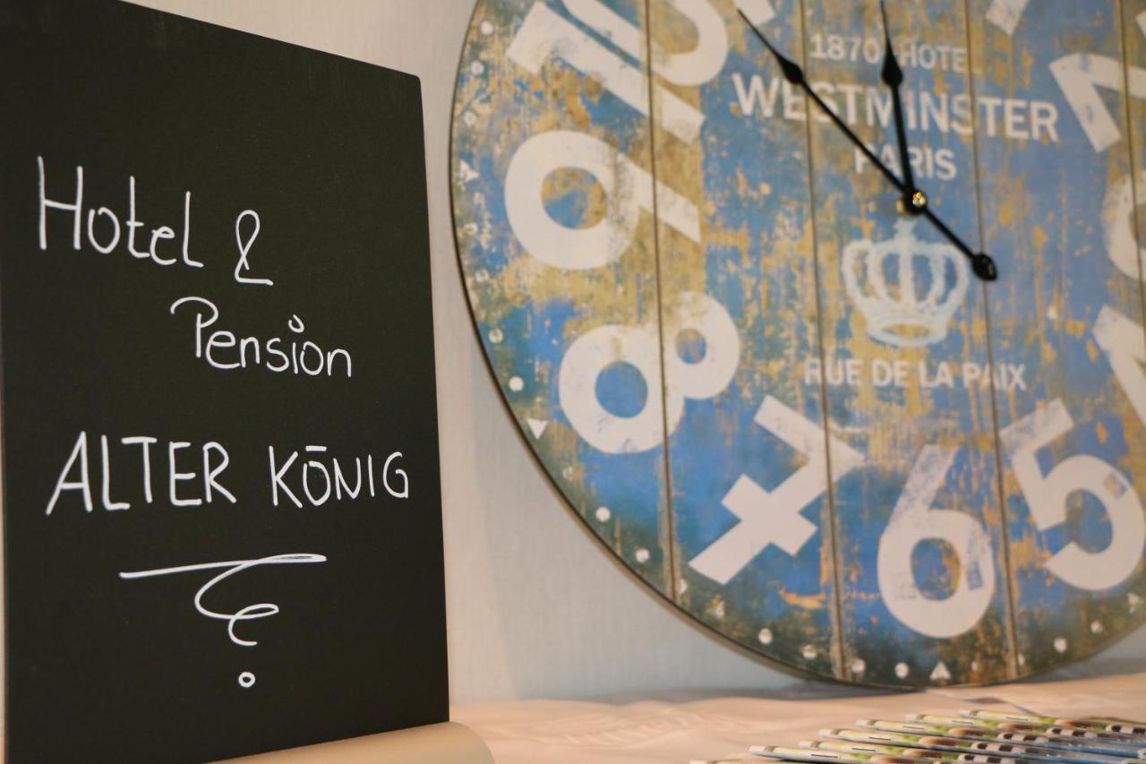 Hotel - Pension & Gaststaette "Alter Koenig" Hettstedt Ngoại thất bức ảnh